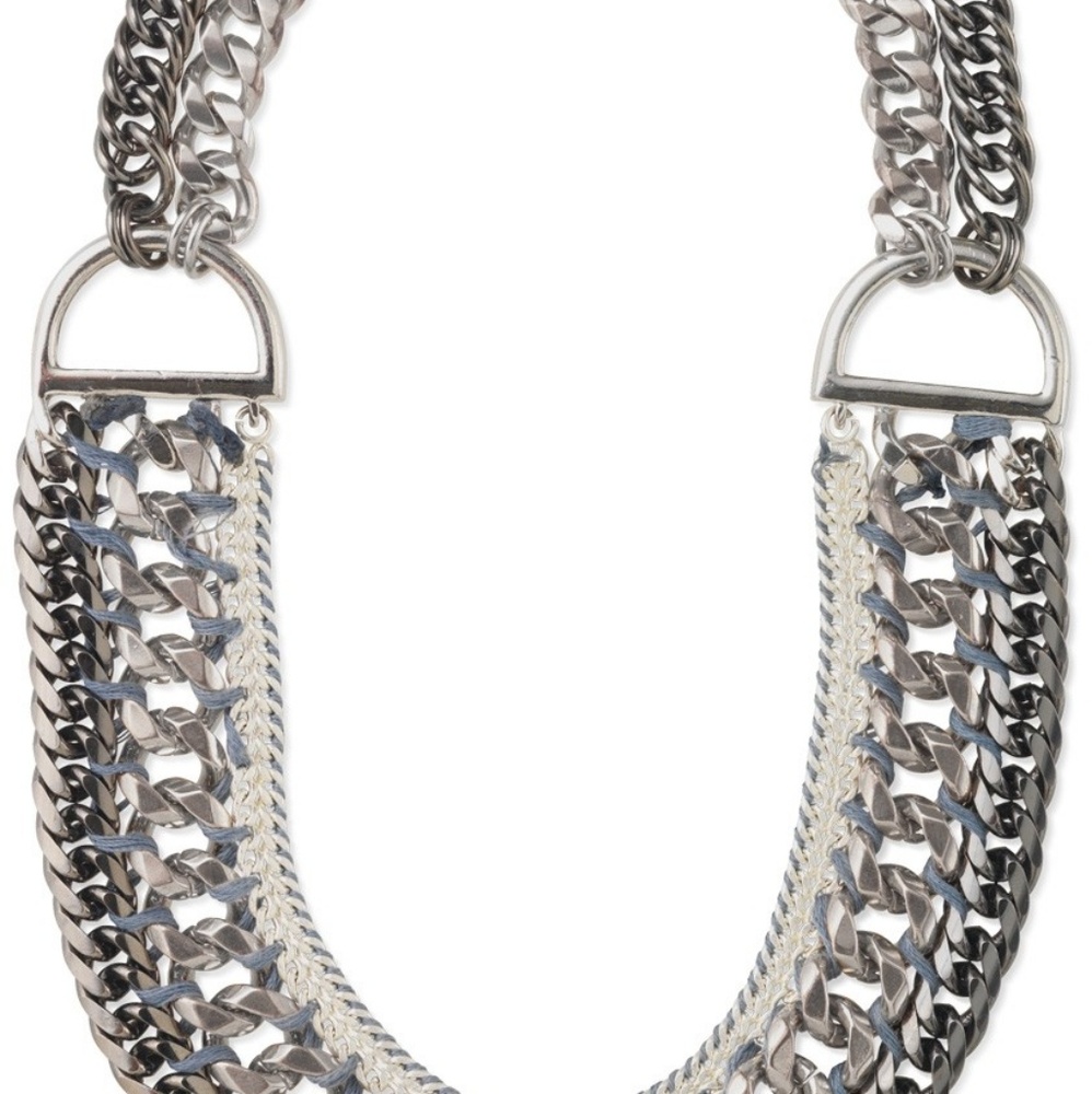 Stella & Dot, mixed metals necklace